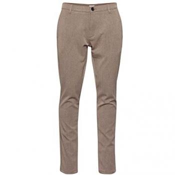 Pantalon Marron Solid 33x32