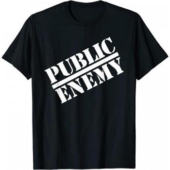 Cotton Unisex T‑shirt “Public Enemy”