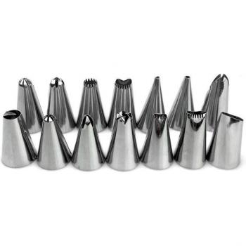 16 PCS Stainless Steel Flower Decoration Kit