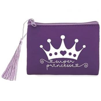 Porte-monnaie Violet Princess Power