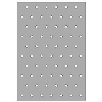 Plaque perforée 140x240mm