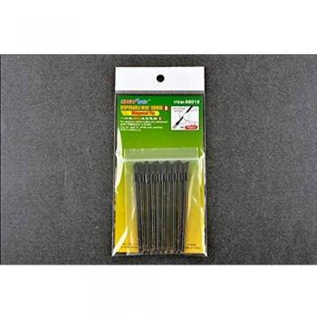 Trumpeter Outil 08019 10 Mini Brosse Jetable Diagonale