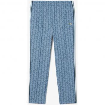 Lacoste Jaquard Monogram Trackpants – Blau – Größe XXL