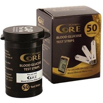 Core Blood Sugar Test Strips (50 Strips)