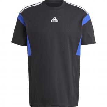 T-shirt adidas Colorblock Nero/Bianco