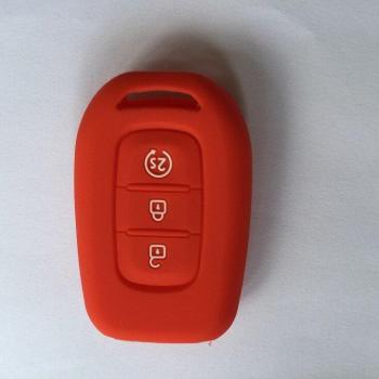 Skin Silicone Key Fob Cover for Renault Logan Clio Duster Sandero Captur Laguna Scenic 2 Button