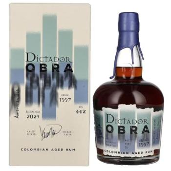 Rhum Dictador Vintage 1997 – 26 Ans de Maturation, Barrique Américain