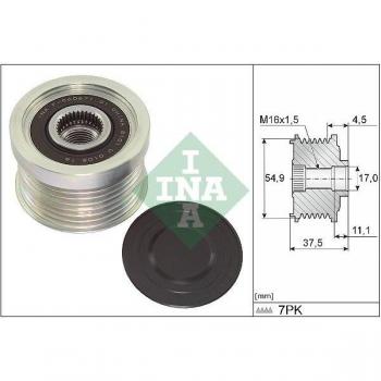Rueda Libre de Alternador 535-0349-10 INA
