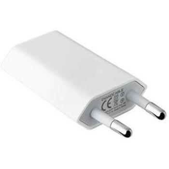 Nanocable 10.10.2001 Caricatore a parete iPhone bianco con 5W