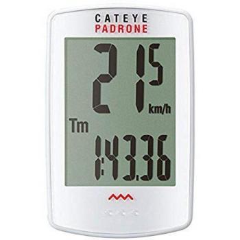 Cateye Padrone White Wireless Bike Computer