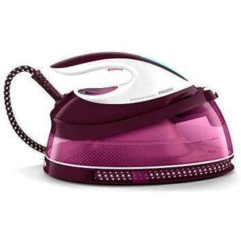 Philips PerfectCare Compact Steam Generator Iron White/Purple Work-Needs Repair