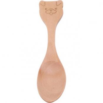 Cucharas de madera para aperitivos infantiles