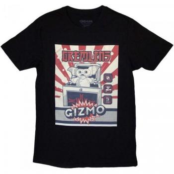 Gremlins Erwachsenen T-Shirt Gizmo S schwarz
