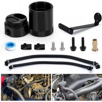 Séparateur d'huile et de gaz pour Ford F150 2.7EB, 3.5EB, 5.0L -19 Raptor 3.5L Ecoboost 3 Oz WX-OTK04
