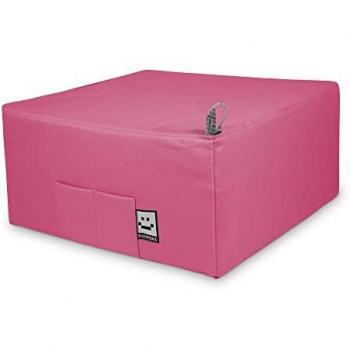 Puff cama individual fucsia polipiel Happers