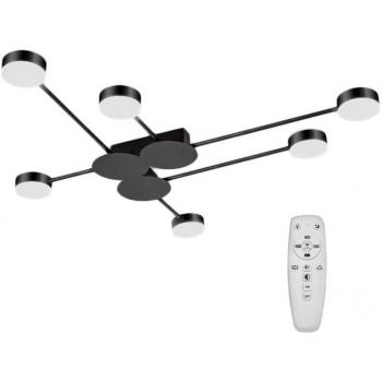 Lampadaire Intérieur LED Toolight – Version 6 Bras, Noir