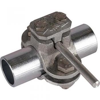 Dehn+Söhne Erdungsrohrschelle 407 200 D – 60,3 mm TG/tZn