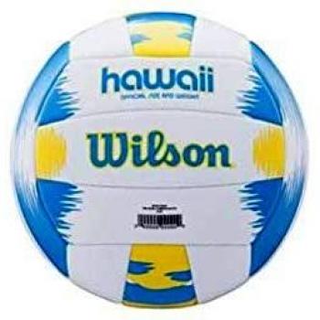 Wilson Strand‑Volleyball für Freizeitsportler – AVP Hawaii Größe, blau/gelb