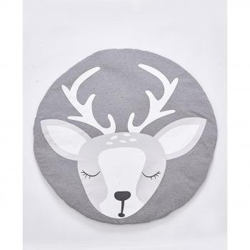 Christmas Elk Adventure: Nordic Children’s Room Crawling Mat & Photo Props