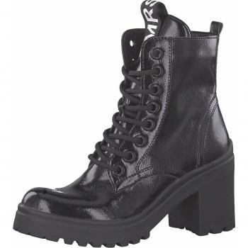 Tamaris Lady’s Rugged Black Boots – 38 EU – Model 1‑25282‑23