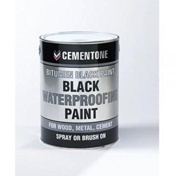 Bostik Waterproof Bitumen Paint Black 1L