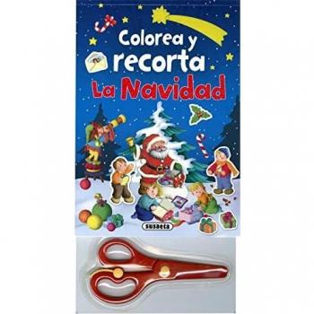 LA NAVIDAD (COLOREA Y RECORTA)