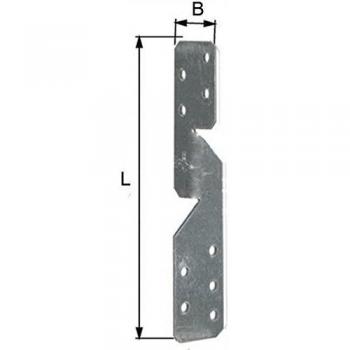 GAH Ancoratore Trave L/R 250x33x2mm (Set 50)