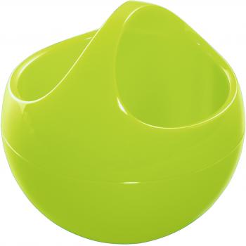 Boîte de rangement maquillage BOWL Vert kiwi 9,5 x 10,5 x 10,5 cm