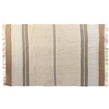 Teppich aus Polyester und Baumwolle DKD Home Decor (156 x 244 cm, Braun)