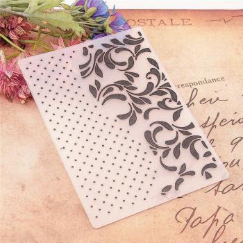 12.7x17.8cm Cake Decoration Embossing Folder