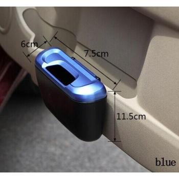 Cubo de basura para coche con soporte