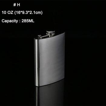 Travel-Friendly Stainless Steel Drinkware Flask