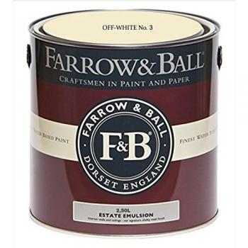 Farrow & Ball Estate Emulsion Off White 2.5 Litres