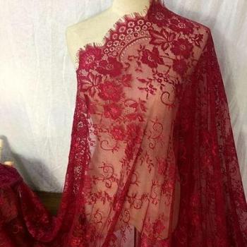 Exquisite Eyelash Lace Fabric