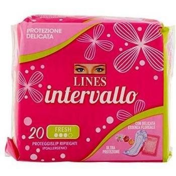 LINES INTERVALLO RIPIEGATI FRESH 20 PZ. SALVASLIP