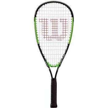 Junges Power‑Racket: Wilson Unisex Blade JUNIOR Squash – schwarz-grün, One Size