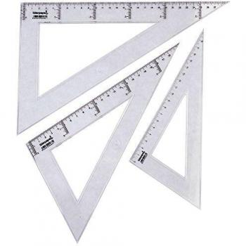 Cartabon 20 cm cristal Liderpapel