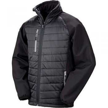 Result Softshell Jacket Black Compass