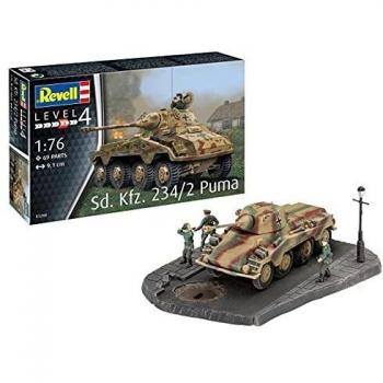 Revell – Véhicule de combat Sd.Kfz. 234/2 Puma (Intérieur)
