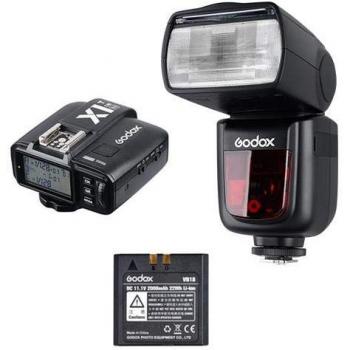 V860II Godox Flash‑Kit für FujiFilm Kameras
