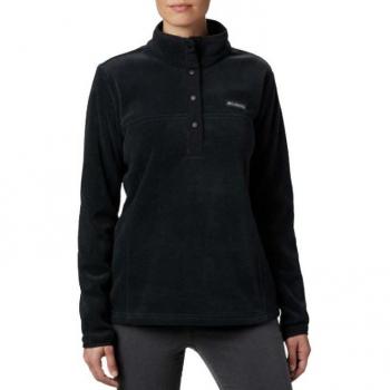 Columbia Pile Benton Springs 1/2 Snap, fleece nero per donne