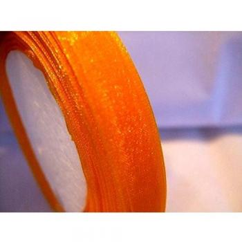 CraftyThings Orange Organza Ribbon
