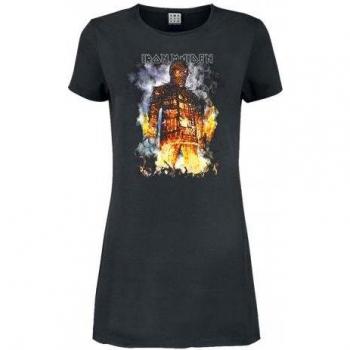 Indumento T-Shirt Amplificato “The Wicker Man” – Iron Maiden Donna XXL Carbone
