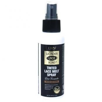 Tinta de Lâmina Ebin NY Tinted Lace Melt Spray Médio Marrom Escuro 100ml