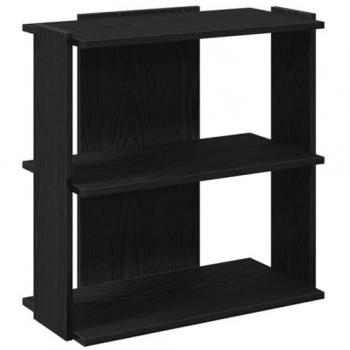Stanza Libri 3 Ripiani Nero 60x30x60 cm – Legno Multistrato – Vidaxl