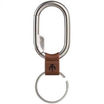 Mandalorian Clip Mini Orbitkey Portachiavi Star Wars Marrone