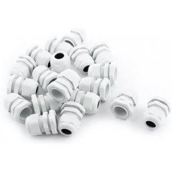 Sistema de Conexión PG13.5 Nylon Blanco 20 Paquetes