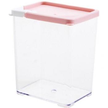 Clear Refrigerator Organizer for Tea, Grain, Bean, and Spice Storage