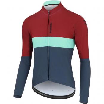 Giacca Ciclismo Finisseur Core Mezza Stagione Grigio Verde Rosso