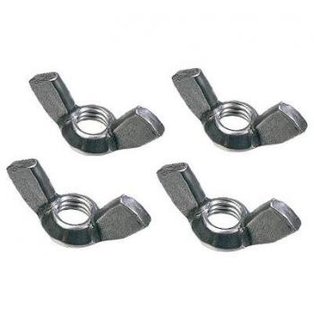 Faithfull External Building Profile Wing Nuts, Pack of 4
